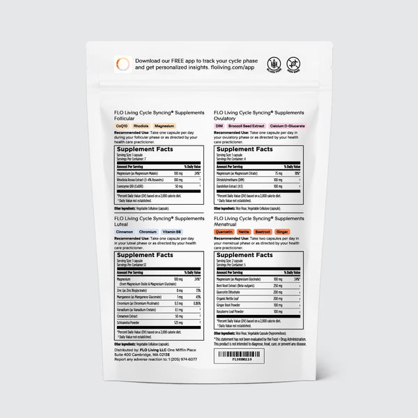 Cycle Syncing® Supplements
