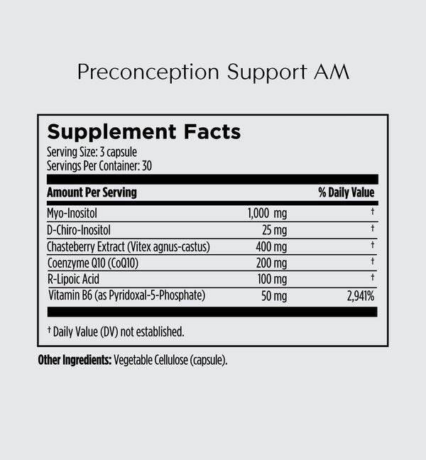 Preconception Support AM/PM